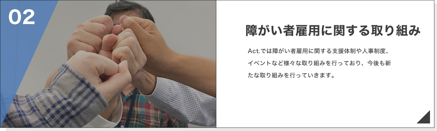 Act.の取り組みリンク画像