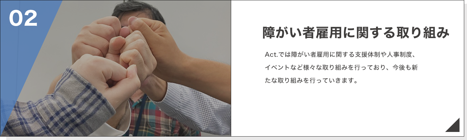 Act.の取り組みリンク画像