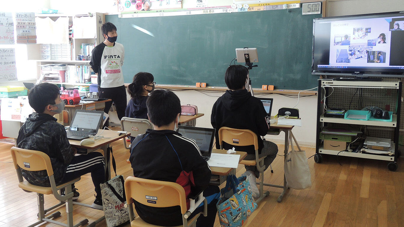 北海道足寄町と東京をつなぐ オンラインプログラミング授業にチャレンジ　K3Tunnel（ケイサントンネル）「パン屋さんアドバイザー」でSE体験しながらのプログラミング学習～北海道足寄町立螺湾小学校～
