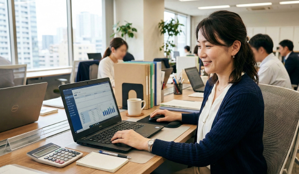 販売管理と工事管理の一元管理イメージ