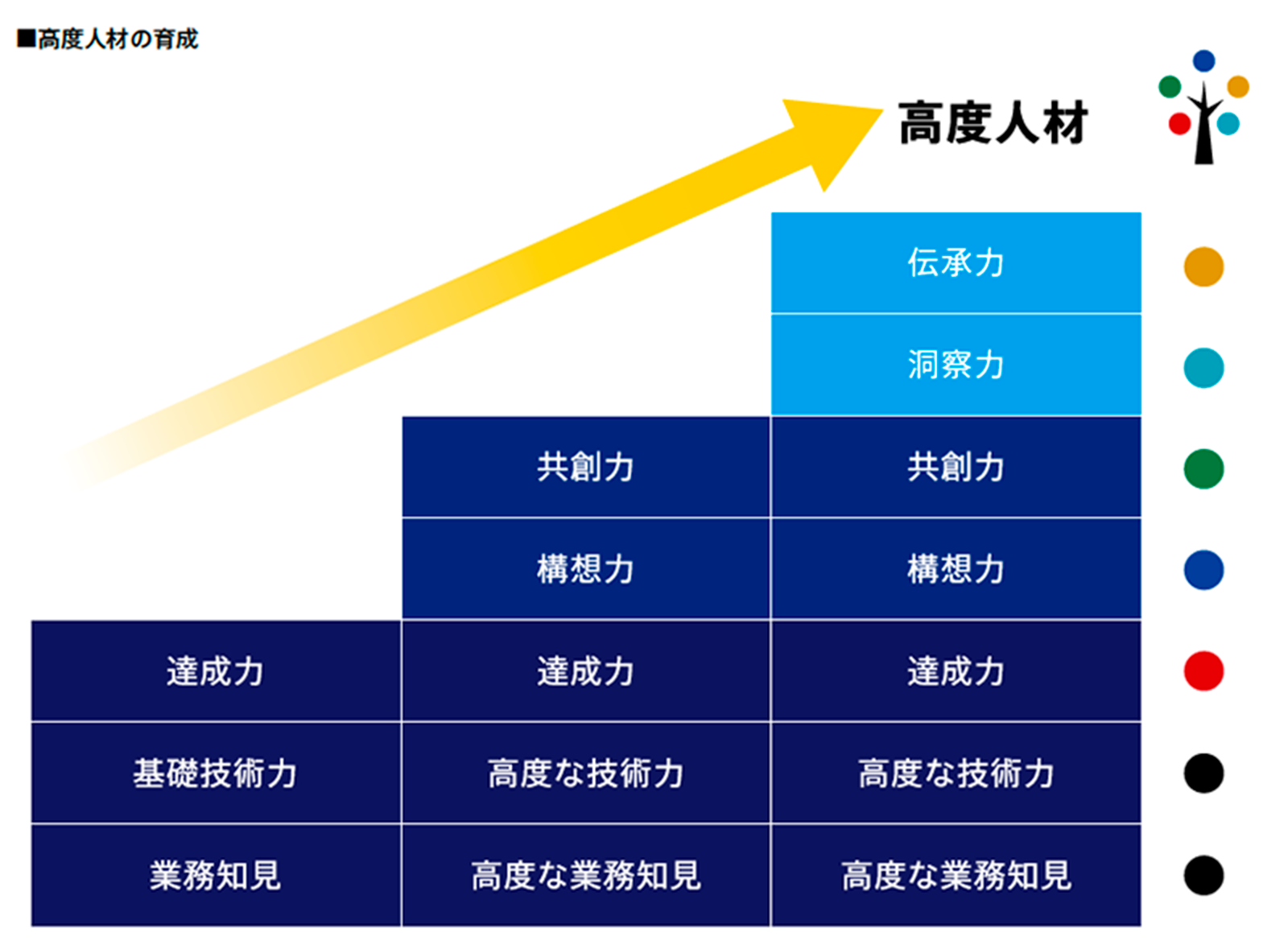 高度人材育成の図